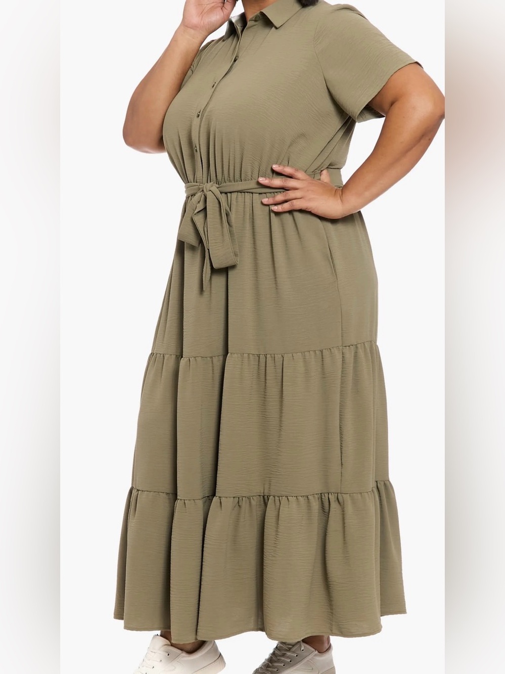 Green London dress